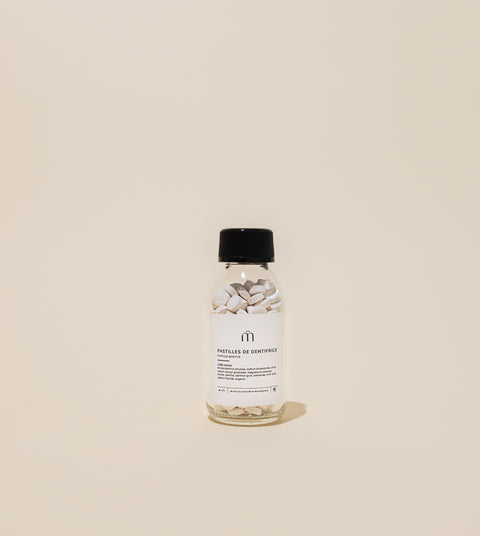 Dentifrice solide - pastilles de dentifrice