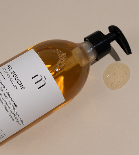 Gel douche parfum fleur d'oranger