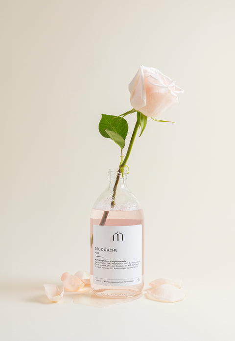 Gel douche parfum rose - édition limitée