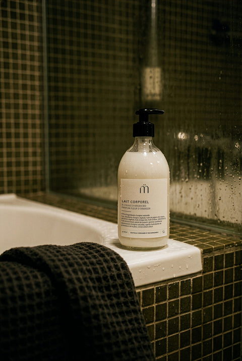 Édition limitée - Lait corporel à l'huile d'argan bio parfum fleur d'oranger